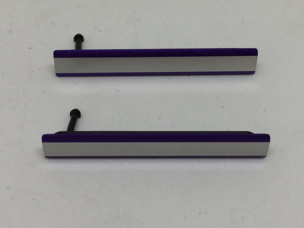 Tampa lateral violeta USB Sony Xperia Z2 D6502, D6503