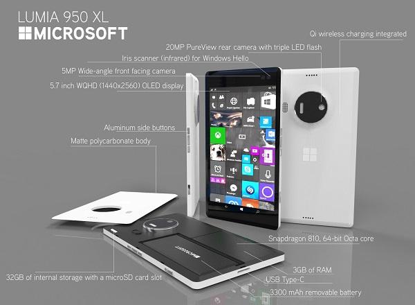 Lumia 950 XL caracteristicas