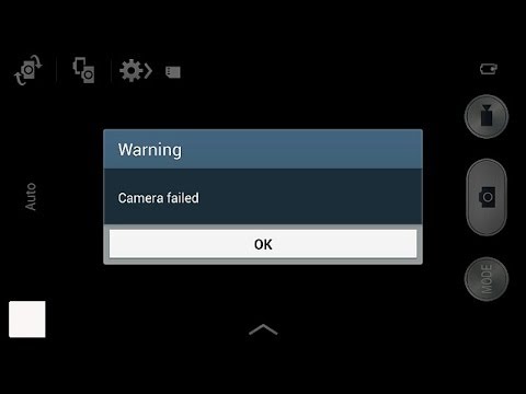 Erro na câmara Samsung S4