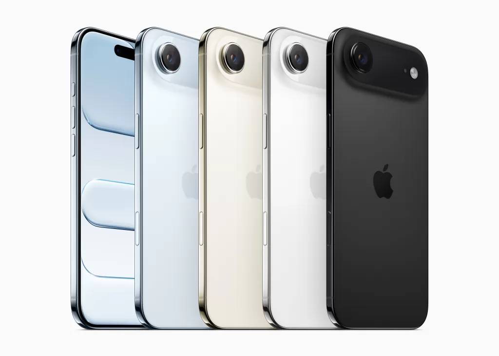 Linha de cores do iPhone 17 disponível na Reparação Mobile em Portimão e online com envio rápido para todo o país