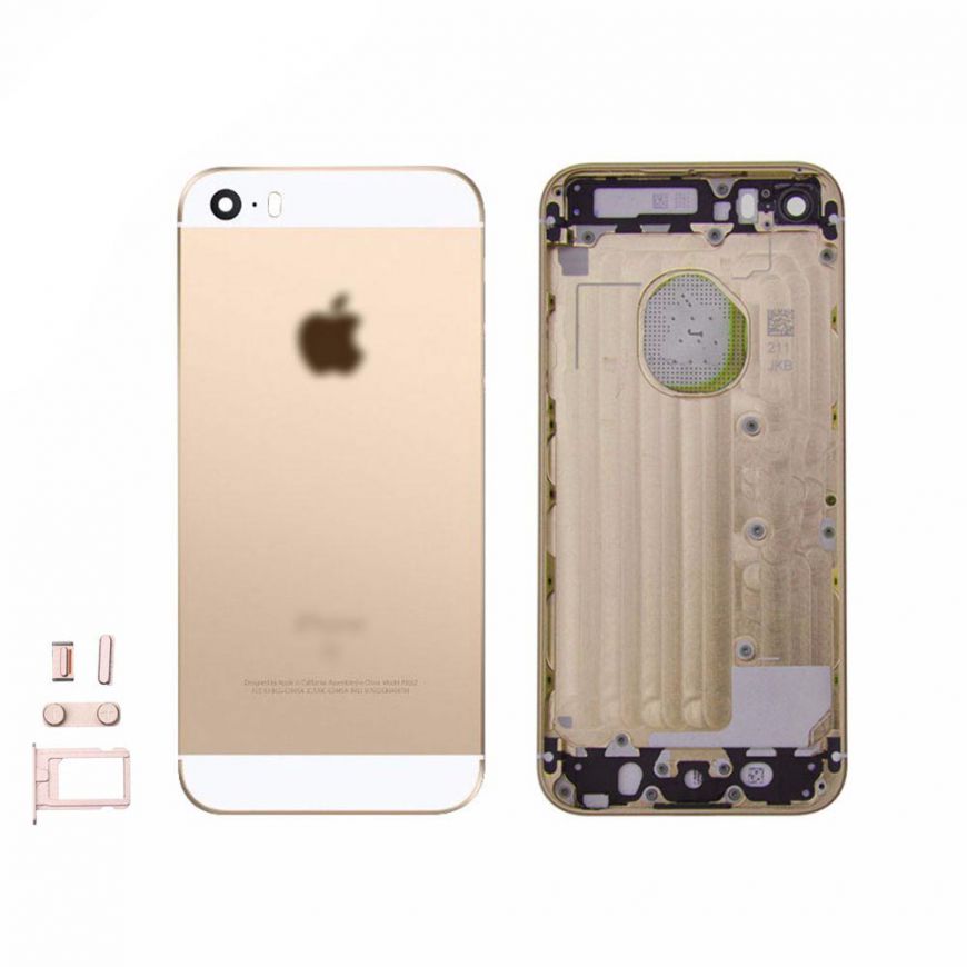 Chassi Central iPhone SE Cor Gold S/ Componentes