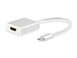 Adaptador USB C macho para HDMI fêmea