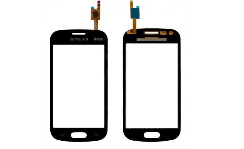 Touch/Vidro para Samsung Galaxy Fresh Duos, S7392 Preto
