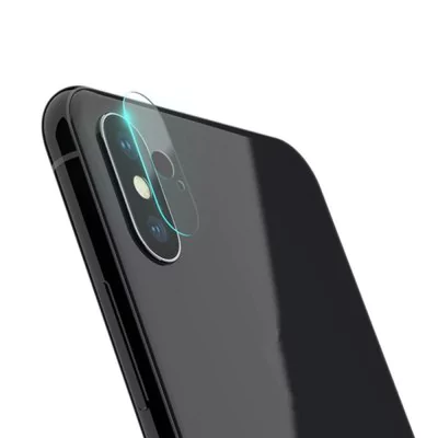 Protector de lente câmara de vidro temperado para iPhone X