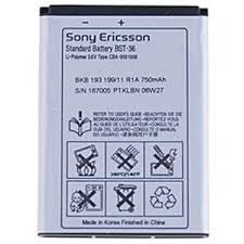 Bateria BST-36 para Sony Ericsson