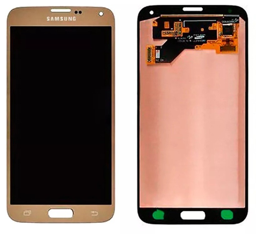 Display completo Samsung Galaxy S5 Neo, G903F dourada