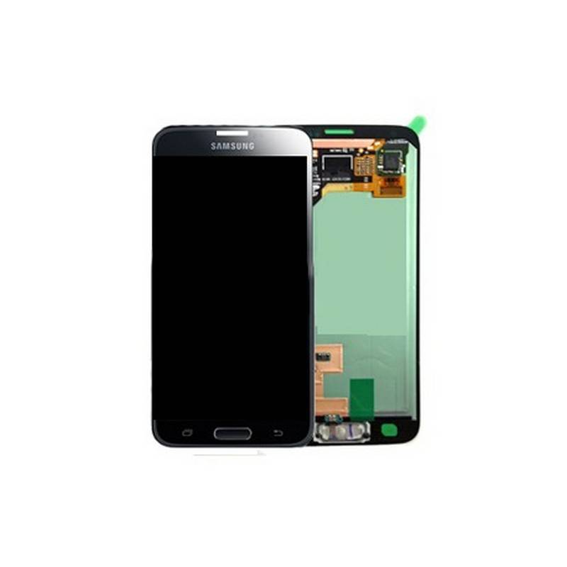 Display completo preto para Samsung Galaxy S5 mini, G800F