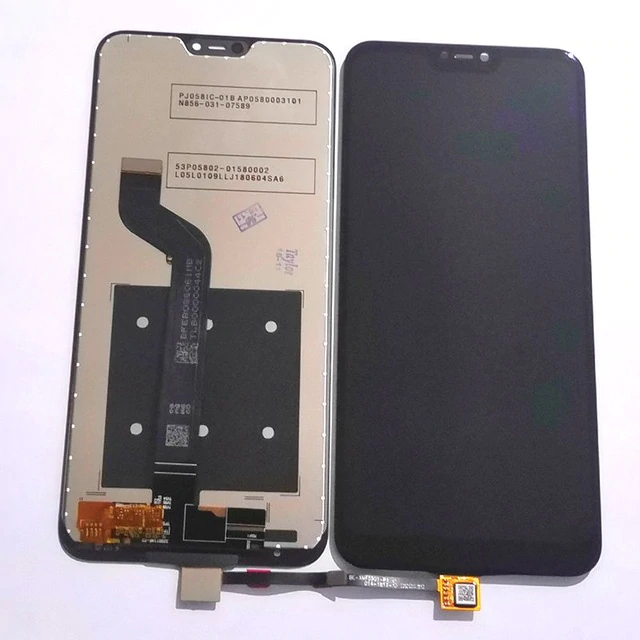 Display LCD e touch Xiaomi Mi A2 Lite ou Redmi 6 Pro preto