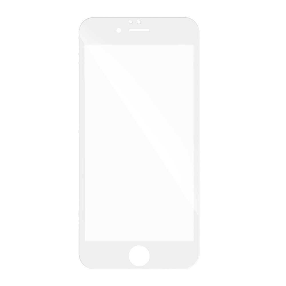 Película de vidro 5D completa iPhone 6/6S Plus 5.5 branca