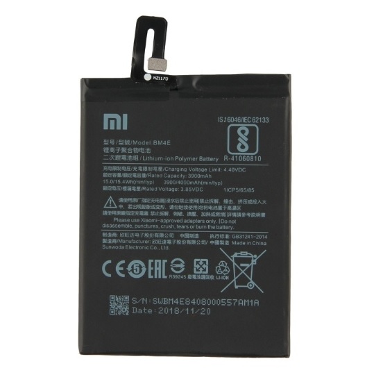 Bateria Xiaomi BM4E original Xiaomi Pocophone F1 4000mAh