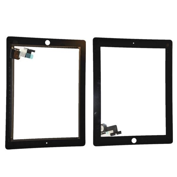 iPad 2 vidro com digitador/touch preto não original