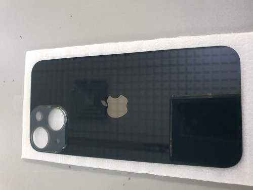 Tampa traseira de substituição em vidro para iPhone 13 mini preta