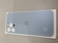 Tampa traseira de substituição em vidro para iPhone 13 pro max azul