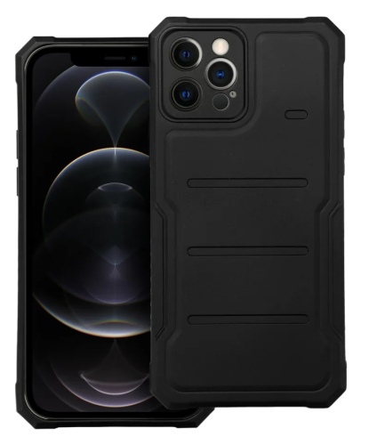 Capa Heavy Duty para Iphone 12 Pro preta