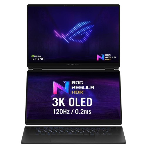 Portátil ASUS ROG Zephyrus Duo G16 GX651AX 2x16" Ultra 9 386H 64GB DDR5 2TB RTX 5090 OLED 3K Touch 120Hz W11 + Rato + Mochila