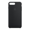 Capa silicone preta para iPhone 7 Plus / 8 Plus