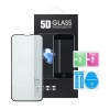 Película de vidro temperado 5D para iPhone 15 preta