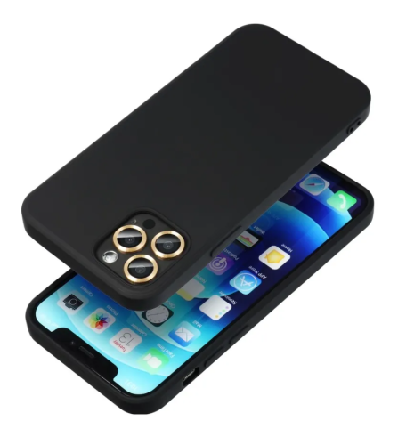 Capa Silicone para Iphone 12 / 12 Pro preta