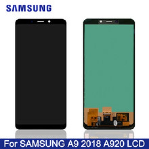 Display LCD e Touch preto para Samsung Galaxy A9/A9s A920F (2018)