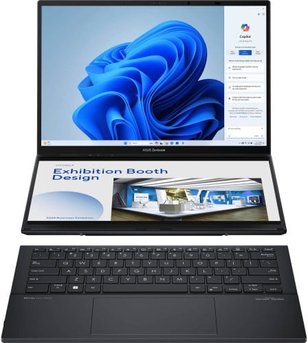 Portátil ASUS ZenBook Duo UX8406C 14" Ultra 9 285H 32GB DDR5 1TB Arc Graphics 3K OLED 120Hz W11 Pro