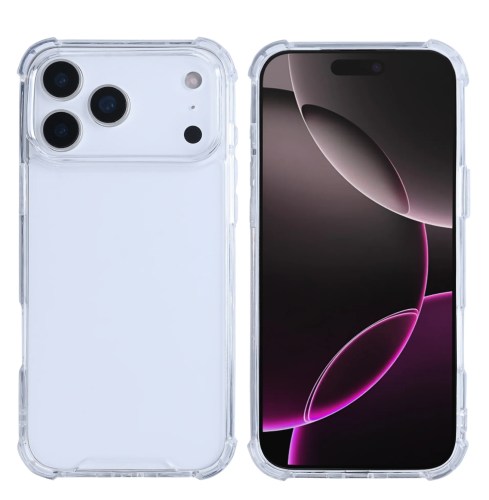 Capa Rixus Anti-Burst para iPhone 17 Pro Transparente