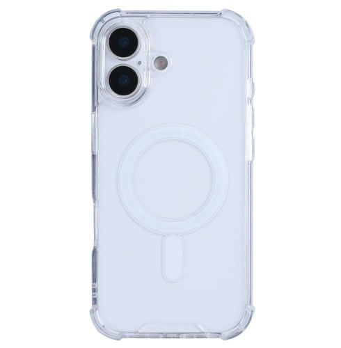 Capa Rixus Anti-Burst com MagSafe para iPhone 17 Transparente