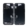Carcaça ou frame intermédia para iPhone 15 preta OEM — Foto 2