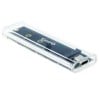 Caixa externa Tooq para SSD M.2 NGFF/NVMe RGB Transparente