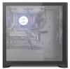 Caixa ATX Zolyd Dynaria com Vidro Temperado e Painel de Madeira Preto