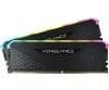 Memória RAM Corsair Vengeance 32GB RGB RS (2x16GB) DDR4 3200MHz CL16 Preta - CMG32GX4M2E3200C16