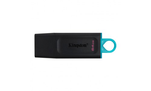 Pen Drive Kingston DataTraveler Exodia 64GB USB 3.2 Preta