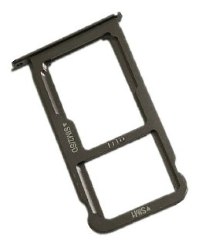 Gaveta Dual SIM / micro SD preto para Huawei P Smart, FIG-LX1