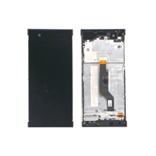 Display LCD e Touch com frame preto para Sony Xperia XA1, G3112 / G3121