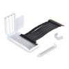 Suporte Vertical Lian Li PC-O11D Evo Branco com Riser para Placa Gráfica