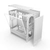Caixa ATX NZXT H5 Flow (2024) Vidro Temperado Branca
