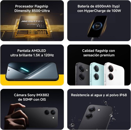 POCO X8 PRO 8+256GB BLACK OEM — Foto 1
