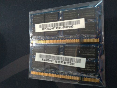 Memória RAM Nanya SODIMM 4GB (2x2GB) DDR2 667MHz Recondicionado