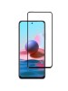 Película de vidro 5D preta para Xiaomi Redmi Note 10/10s