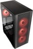 Caixa ATX Kolink Stronghold Prism RGB Aluminio Preta