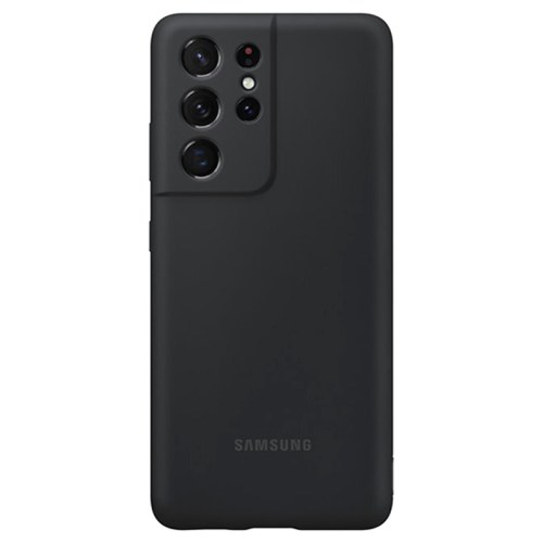 Tampa traseira para Samsung Galaxy S21 Ultra 5G (GM-998B) em preto original