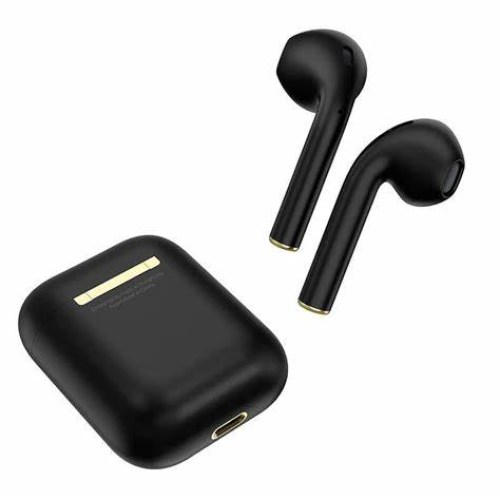 Wireless Headset Stereo TWS J18 + Base de Carga Preto