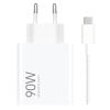 Carregador rápido Xiaomi 90W HyperCharge Combo USB Tipo-A + Cabo USB-C 1m