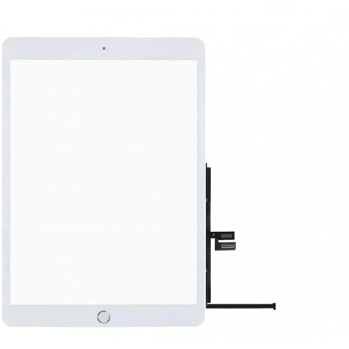 Ecrã ou display touch para iPad 7 10.2" 2019 A2200 A2198 A2197 branco com botão