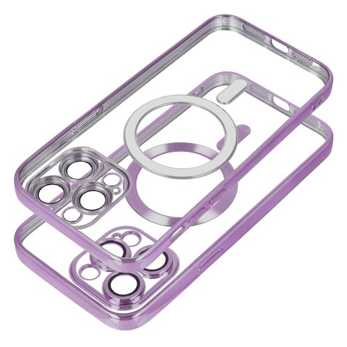 Capa Electro Mag compatível com MagSafe para IPHONE 14 PRO MAX deep purple