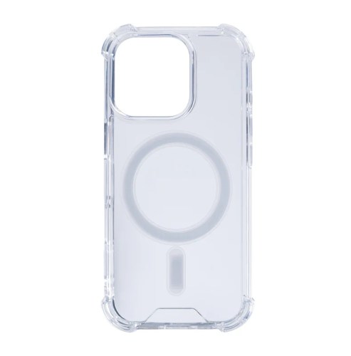 Capa Rixus para iPhone 16 Pro Max Anti Burst Transparente com MagSafe