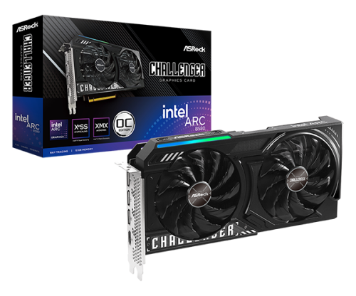 Placa Gráfica Asrock Intel Arc B580 Challenger 12 GB OC Arc A580 GDDR6