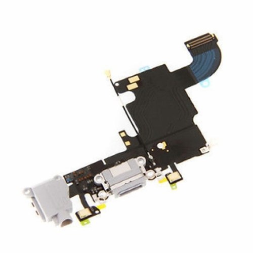 Flex de carga com microfone e acessórios para iPhone 6S Plus branco
