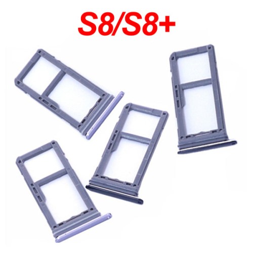 Bandeja SIM e SD azul para Samsung S8 ou S8 Plus G950F ou G955F