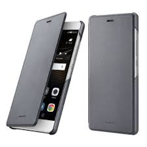 Capa tipo livro cinzenta para Huawei P9 lite
