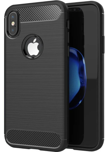 Capa Carbon Pro para Iphone X / XS preto